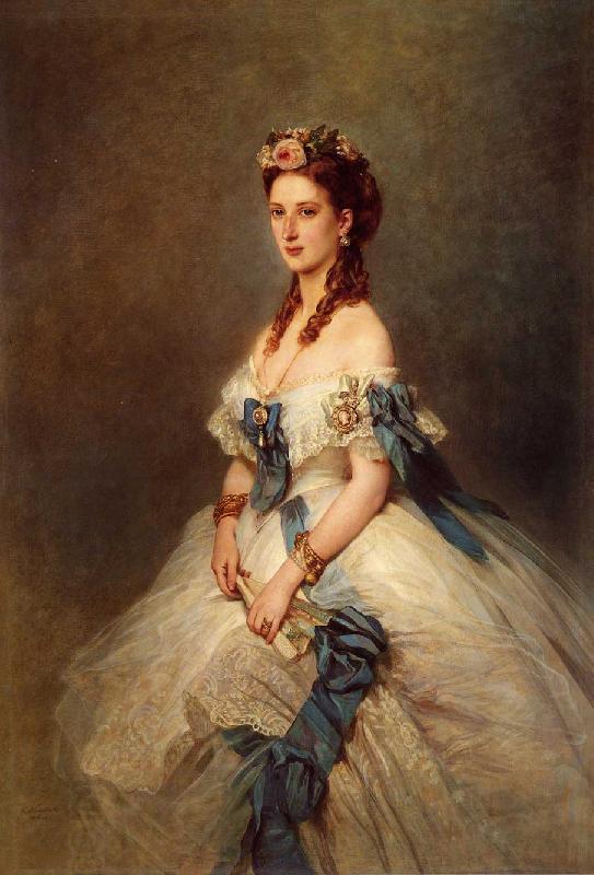 Franz Xaver Winterhalter Alexandra, Princess of Wales China oil painting art